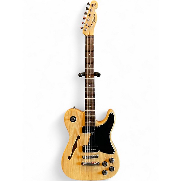 Used Fender JA90 Jim Adkins Thinline Telecaster Natural Hollow Body Electric Guitar