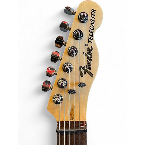 Used Fender JA90 Jim Adkins Thinline Telecaster Natural Hollow Body Electric Guitar