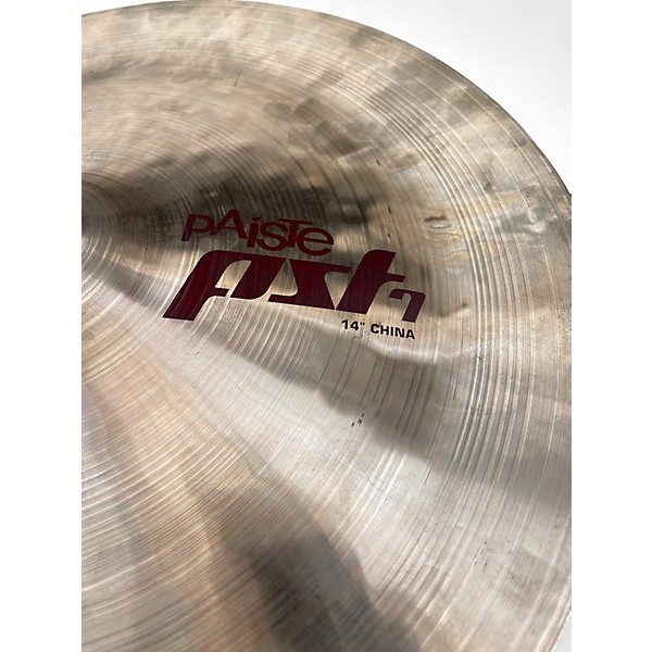 Used Paiste 14in PST7 China Cymbal