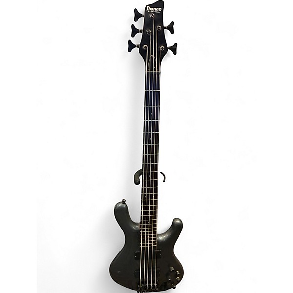 Used Ibanez Edb405 Gunmetal Gray Electric Bass Guitar