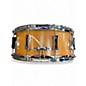 Used Pork Pie 6X14 USA Cherry/Maple Hybrid Natural Cherry Drum