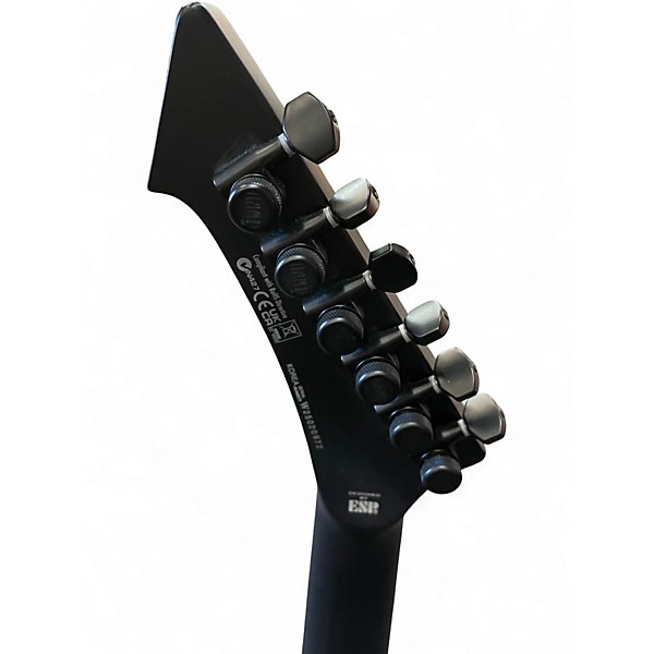 Used ESP LTD James Hetfield Snakebyte Black Solid Body Electric Guitar