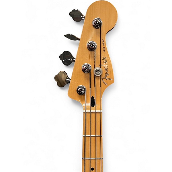 Used 2018 Fender Player Jazz Bass 3 Color Sunburst Electric Bass Guitar