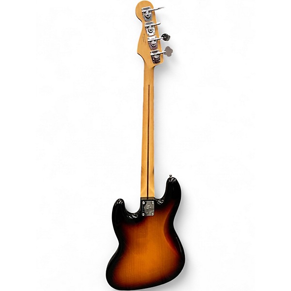 Used 2018 Fender Player Jazz Bass 3 Color Sunburst Electric Bass Guitar