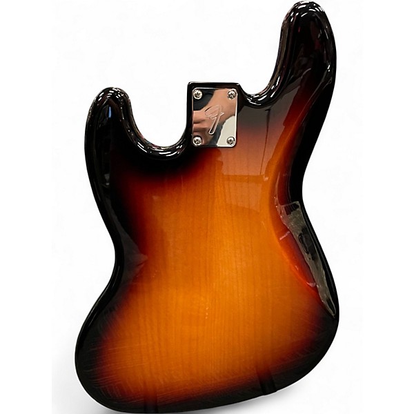 Used 2018 Fender Player Jazz Bass 3 Color Sunburst Electric Bass Guitar
