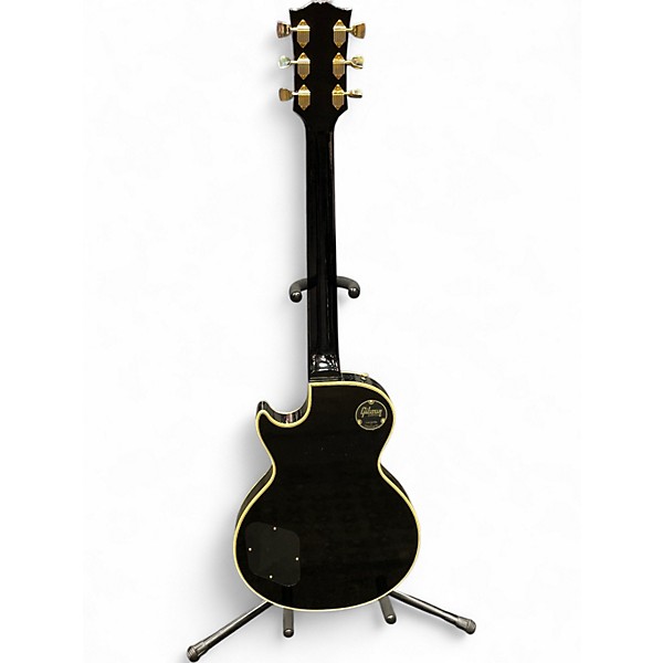 Used 2023 Gibson Les Paul Custom Murphy Lab Light Aged Ebony Solid Body Electric Guitar