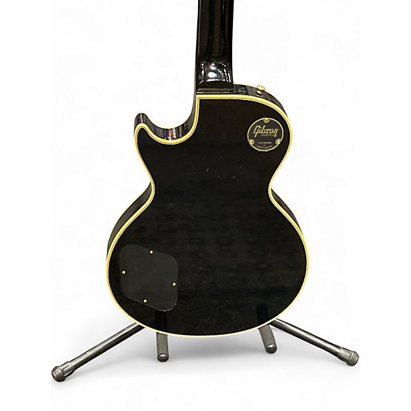 Used 2023 Gibson Les Paul Custom Murphy Lab Light Aged Ebony Solid Body Electric Guitar