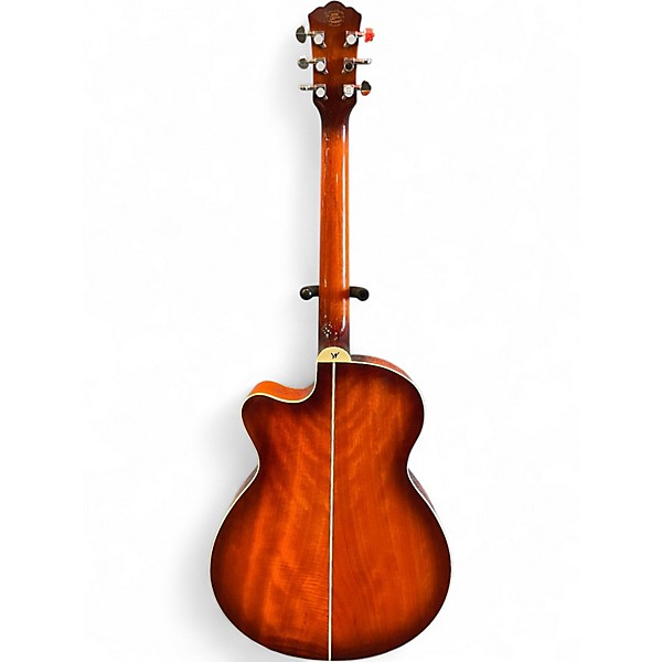 Used Washburn EA15 Ice Tea Burst Acoustic Electric Guitar
