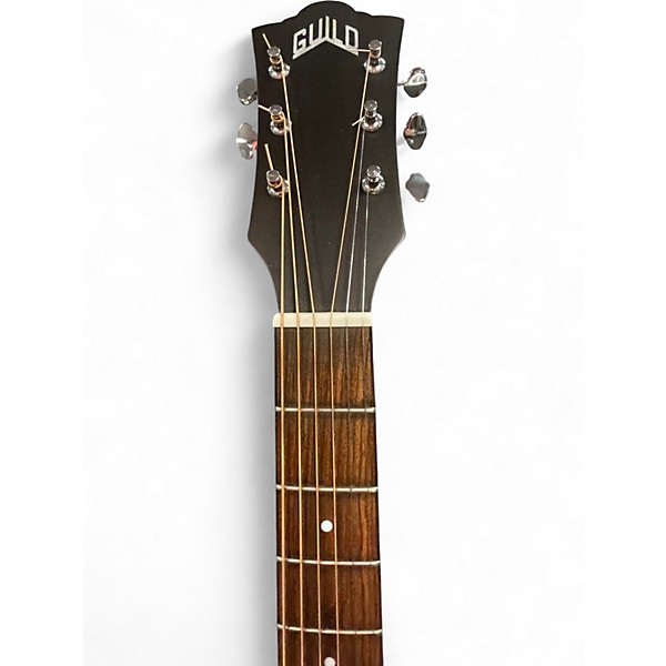 Used Guild OM-240CE Natural Acoustic Electric Guitar