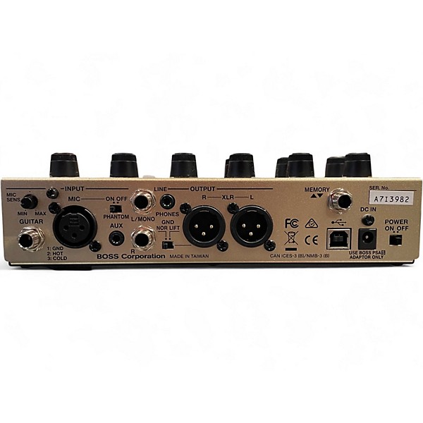 Used BOSS VE8 Acoustic Singer Effect Processor