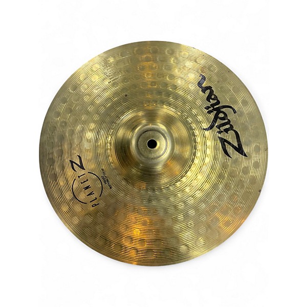 Used Zildjian 13in Planet Z Hi Hat Pair Cymbal