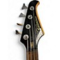 Used Silvertone BASS Blue Electric Bass Guitar