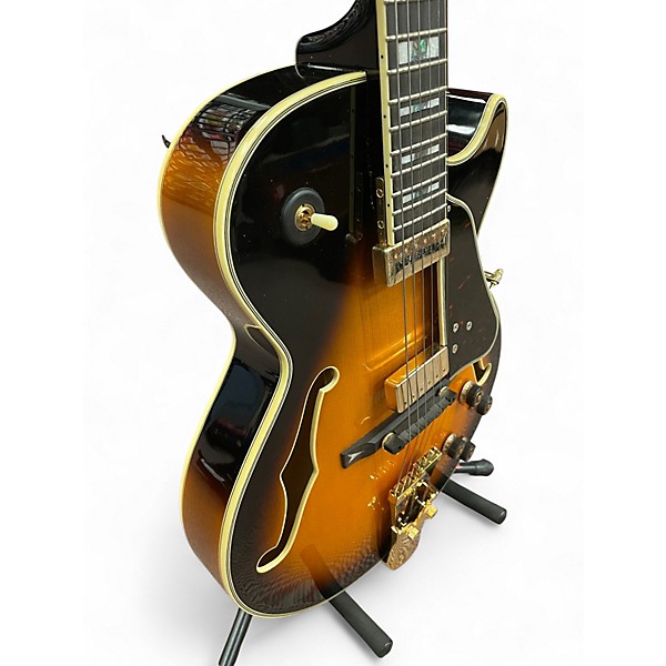 Used Ibanez GB10SE 2 Color Sunburst Hollow Body Electric Guitar