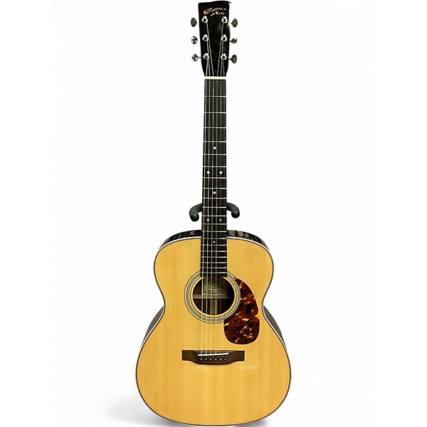 Used Recording King RO328 Natural Acoustic Electric Guitar