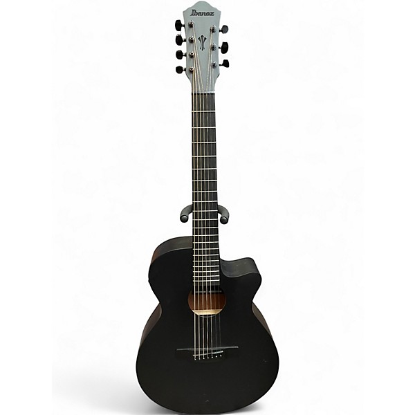 Used Ibanez AEG721 Black Acoustic Electric Guitar