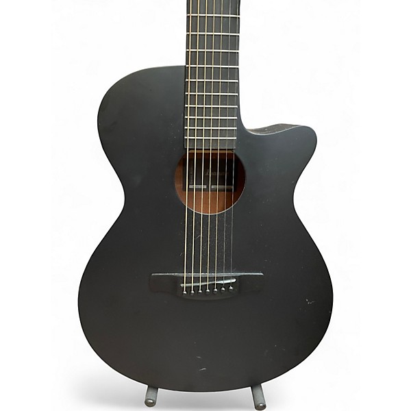 Used Ibanez AEG721 Black Acoustic Electric Guitar