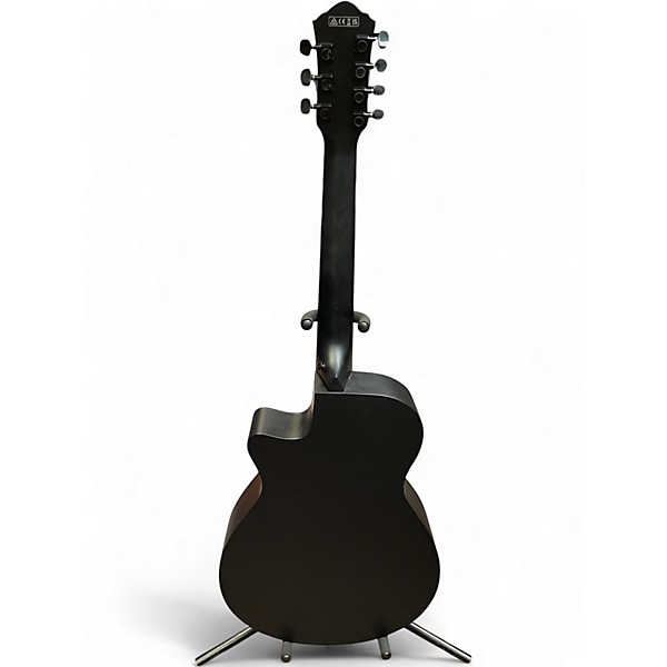 Used Ibanez AEG721 Black Acoustic Electric Guitar