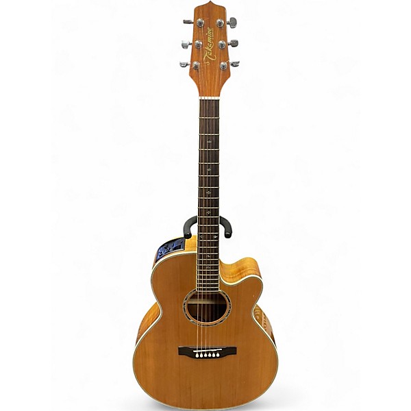 Used Takamine EG544SC4C Natural Acoustic Electric Guitar