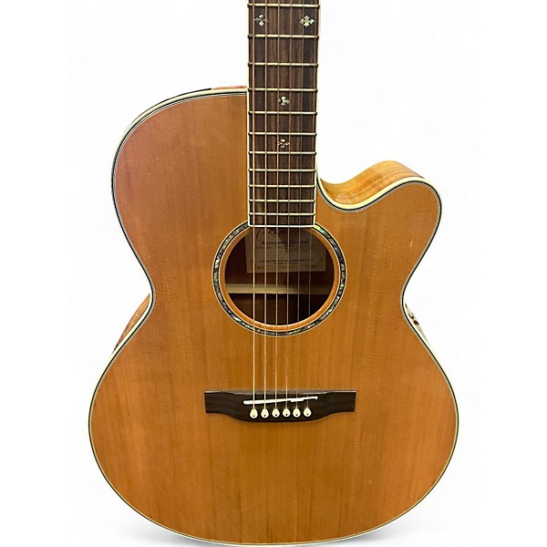 Used Takamine EG544SC4C Natural Acoustic Electric Guitar