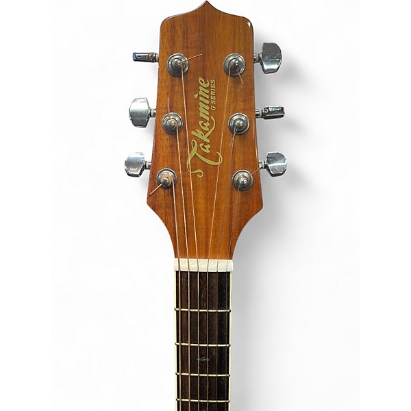 Used Takamine EG544SC4C Natural Acoustic Electric Guitar