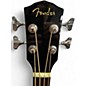 Used Fender CB-60SCE Black Acoustic Bass Guitar