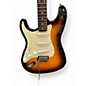 Used Squier Affinity Stratocaster Left Handed 3 Tone Sunburst Electric Guitar