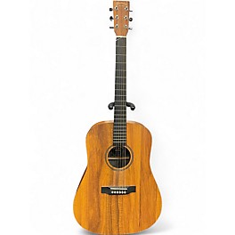 Used Martin DXK2AE Left Handed Natural Acoustic Electric Guitar