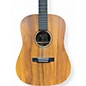 Used Martin DXK2AE Left Handed Natural Acoustic Electric Guitar