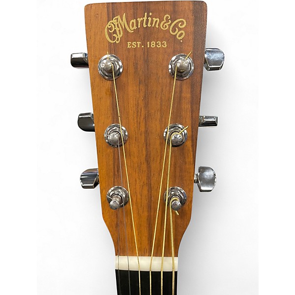 Used Martin DXK2AE Left Handed Natural Acoustic Electric Guitar