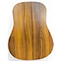 Used Martin DXK2AE Left Handed Natural Acoustic Electric Guitar