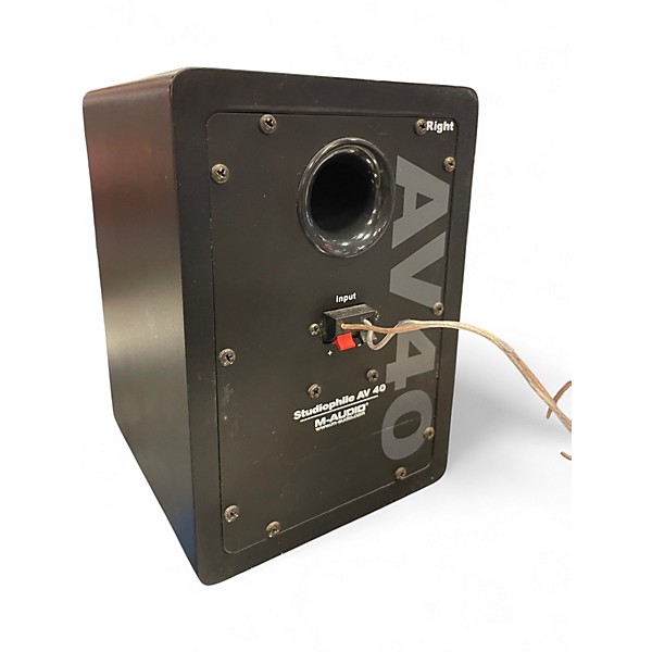 Used M-Audio Studiophile AV 40 Pair Powered Monitor