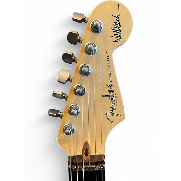 Used 2018 Fender Artist Series Jeff Beck Stratocaster Olympic White Solid Body Electric Guitar