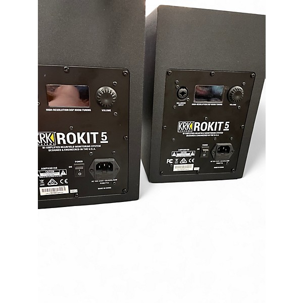 ね*こ様 KRK RP5 G4 WN ROKITパワードスピーカー Used KRK RP5 ROKIT G4 Pair Powered Monitor | Guitar Center