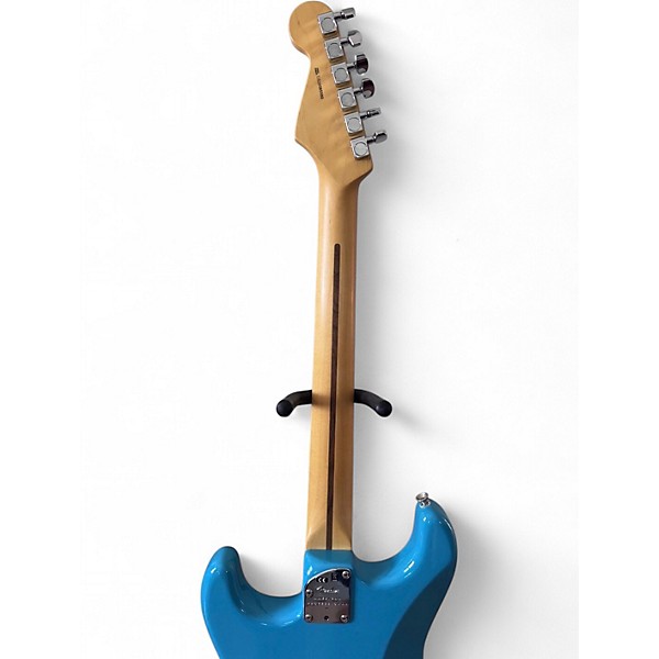 Used Fender American Deluxe Stratocaster HSS MIAMI BLUE Solid Body Electric Guitar