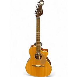 Used 2020 Fender Newporter Player Natural Acoustic Electric Guitar
