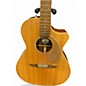Used 2020 Fender Newporter Player Natural Acoustic Electric Guitar