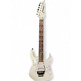 Used Ibanez JEMJR White Solid Body Electric Guitar