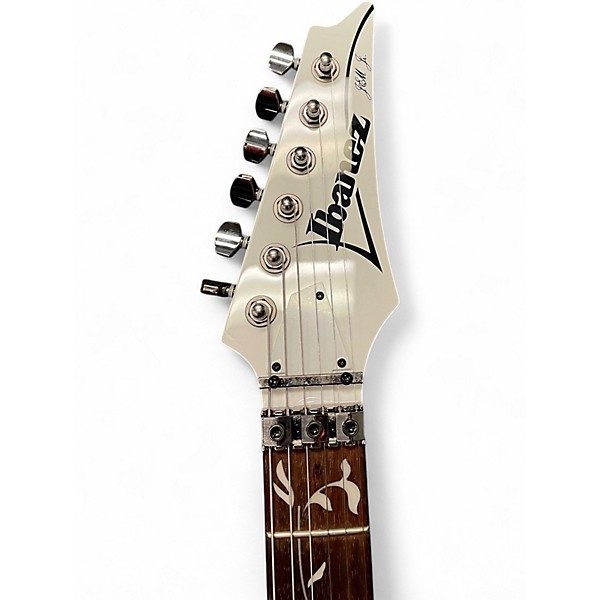 Used Ibanez JEMJR White Solid Body Electric Guitar
