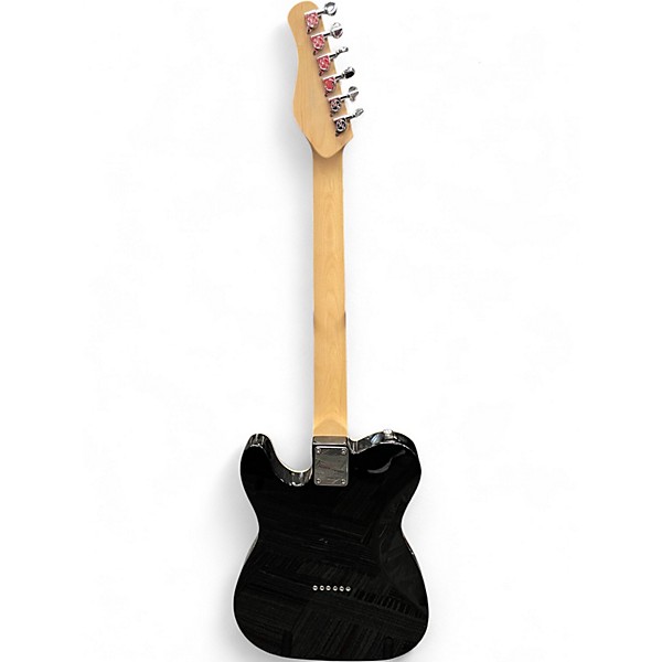 Used Michael Kelly CC55EB CUSTOM TELE Striped Ebony Solid Body Electric Guitar