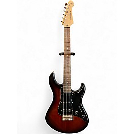 Used Yamaha PAC012DLX Pacifica Series HSS Vintage Sunburst Solid Body Electric Guitar