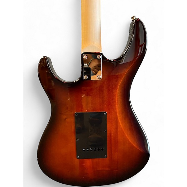 Used Yamaha PAC012DLX Pacifica Series HSS Vintage Sunburst Solid Body Electric Guitar