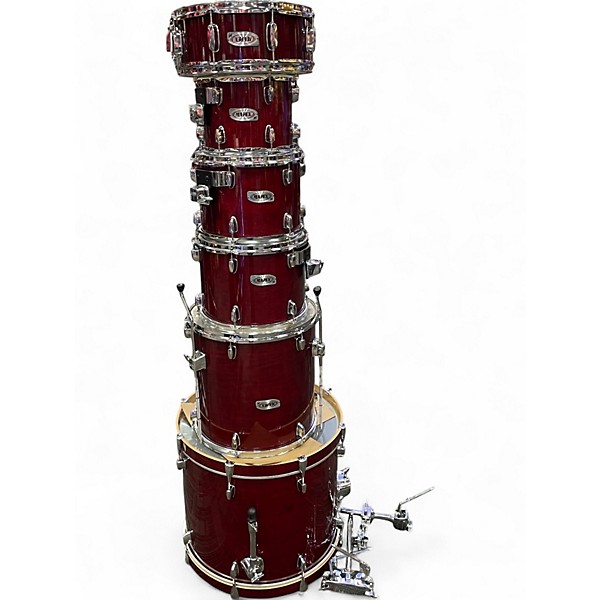 Used Mapex 6 Piece M Series Cherry Drum Kit