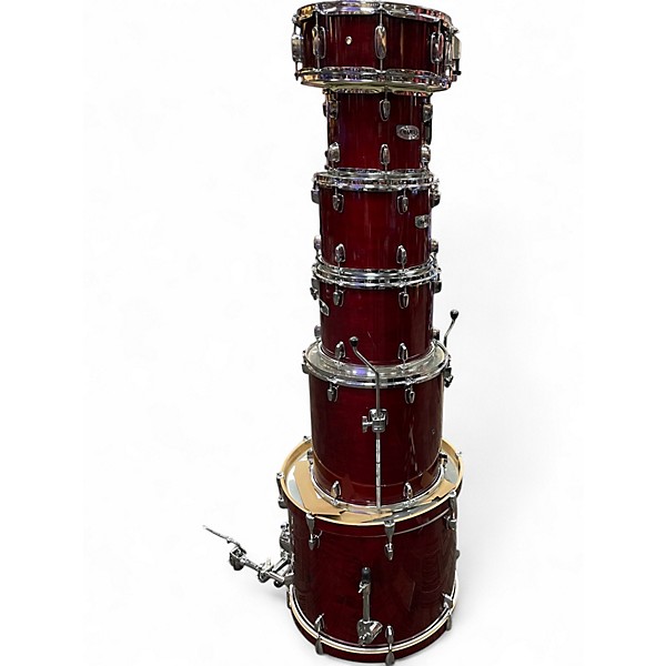 Used Mapex 6 Piece M Series Cherry Drum Kit