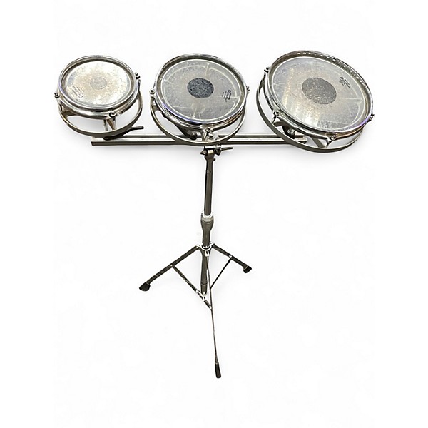 Used Remo Multiple Rototoms Clear Roto Toms