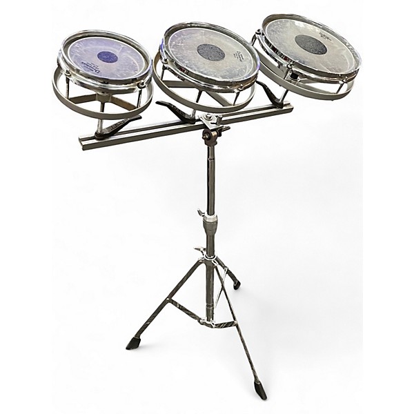 Used Remo Multiple Rototoms Clear Roto Toms