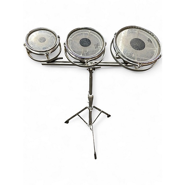 Used Remo Multiple Rototoms Clear Roto Toms