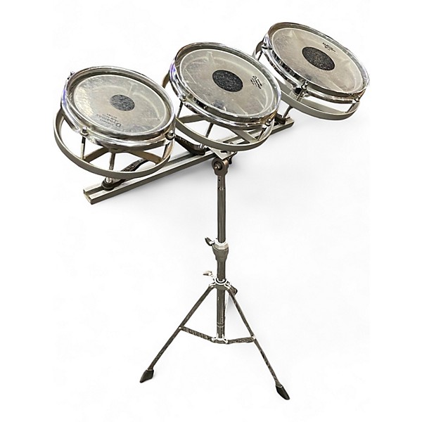 Used Remo Multiple Rototoms Clear Roto Toms