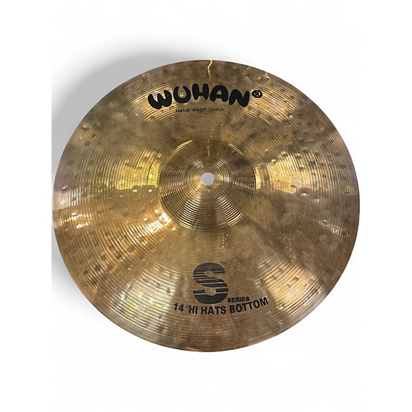 Used Wuhan 14in S Series 14" Hi Hat Pair Cymbal