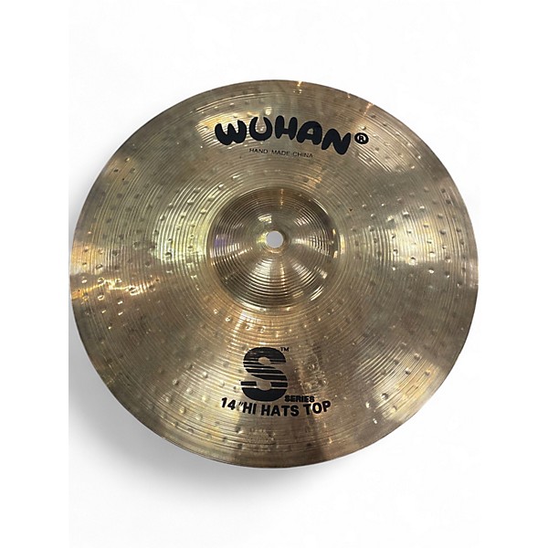 Used Wuhan 14in S Series 14" Hi Hat Pair Cymbal