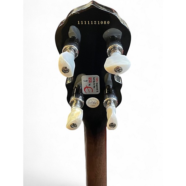 Used Epiphone mb200 banjo red brown Banjo